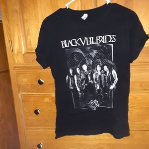 Black veil brides t shirt Size:L